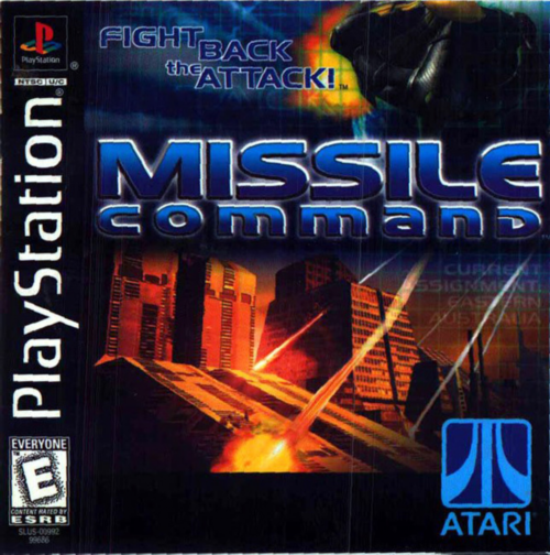 Missile Command (USA) Cover
